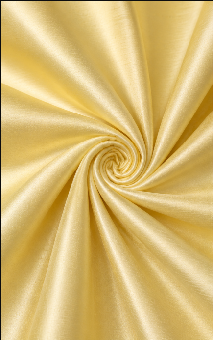 Butter Yellow Fine Silk
